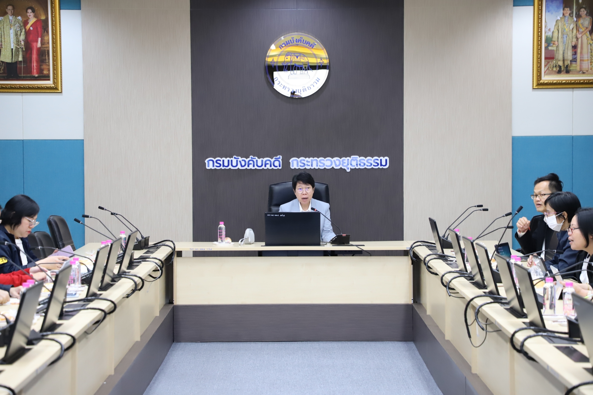 ﻿กรมบังคับคดีจัดประชุมคณะกรรมการบริหารความเสี่ยงและการควบคุมภายใน ครั้งที่ 1/2568